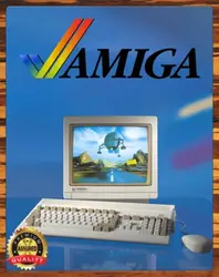 Amiga 1200 Computer - The Computer For The Rest Of Us - Metal Sign