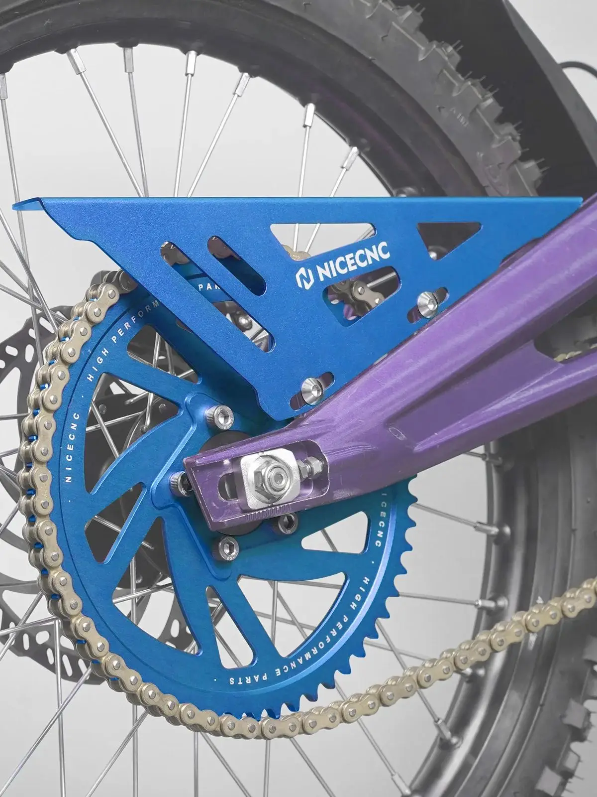 AliExpress NICECNC For Sur-Ron Surron Light Bee X S L1E Segway X160 X260 58T Rear Sprocket Chain Guard Protection Electric Off-Road Bike