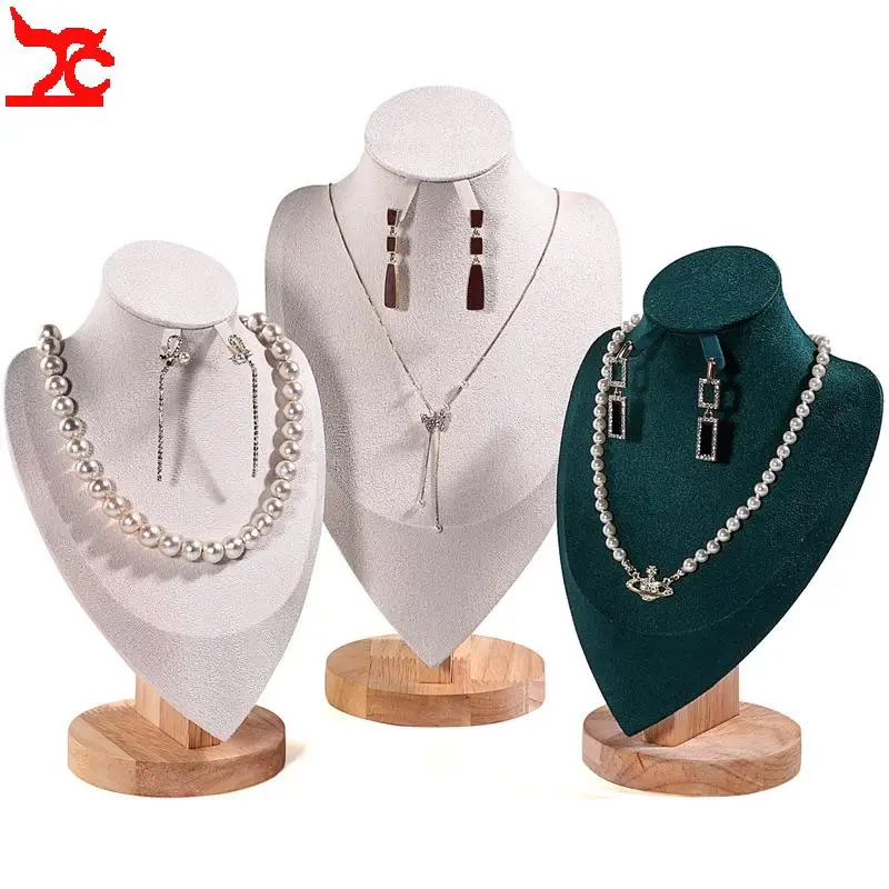 

New Jewelry Pendant Organizer Mannequin Window Counter Business Exhibition Necklace Display Model Multiple Sizes Available