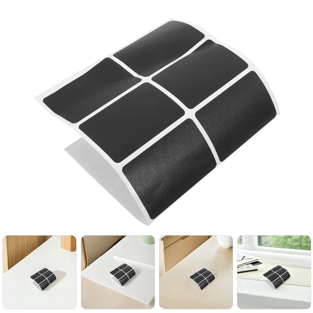 

200 Pcs Blackboard Stickers Chalkboard Bottle Labels Irregular Canning for Mason Jars Containers