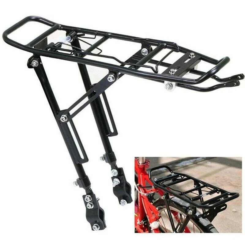 Bicycle Aluminum Alloy Rear Rack Disc Brake Quick Release Mountain Bike Rear Tail Rack