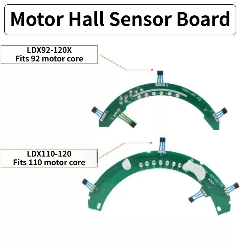 E-Bike Bürstenloser Motor Hall-Sensor-Platine LDX92-120X LDX110-120 14-Zoll-Motor Hall-Signalsensor Ersatzteil für Elektrofahrräder