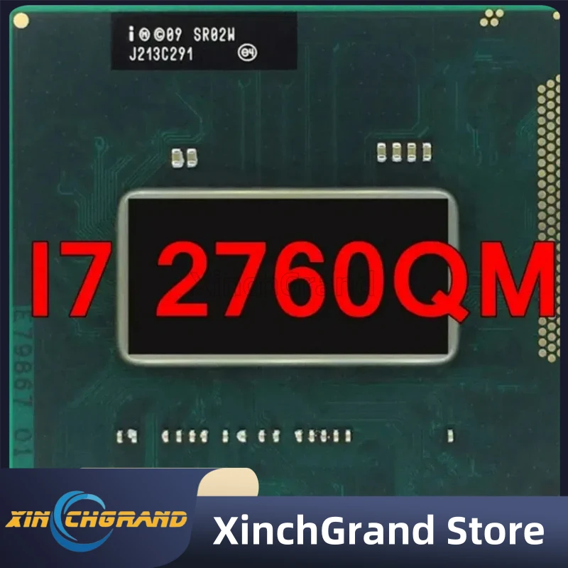 Processador Origina i7 3630QM i7 2760QM SR0UX PGA 2.4GHz Quad Core 6MB Cache TDP 45W 22nm Laptop CPU Socket G2 HM76 HM77