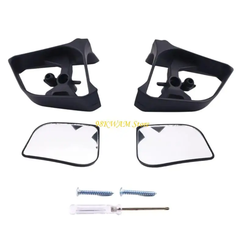 

68UF детали мотоциклов Перемещение зеркала заднего вида вперед для XMAX300 2017-2022 прозрачное зеркало заднего вида