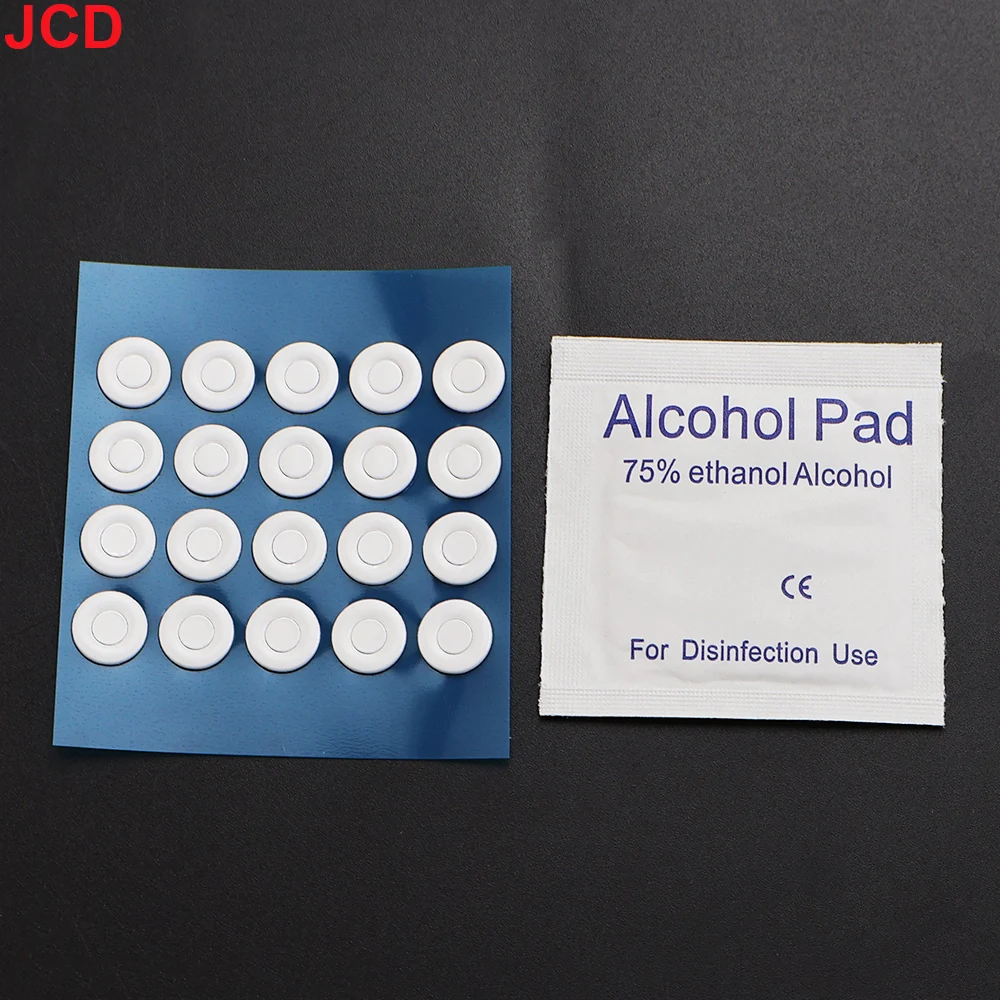 20/40/60 قطعة 10 مللي متر الماوس حافة منحنية دائرة صغيرة نقطة القدم ملصق وسادة للقدم لتقوم بها بنفسك دونات ماوس ملصق قوس حافة العالمي القدم ملصق #4