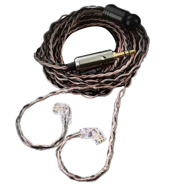 Dedicated Earphone Cable 2Pin 0.75mm Replacement For QKZ-ZXN/ZXT