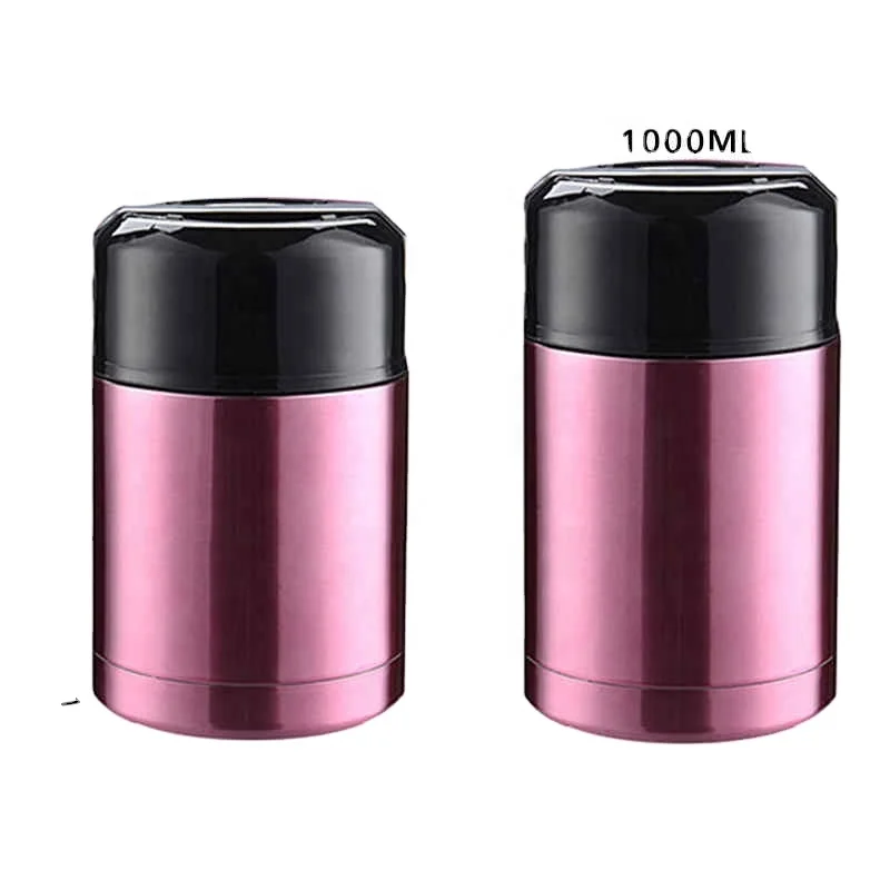 

Stainless Steel Vacuum Lunch Box Food Container Portable Food Soup Thermos Thermal Large Capacity Lunch Container