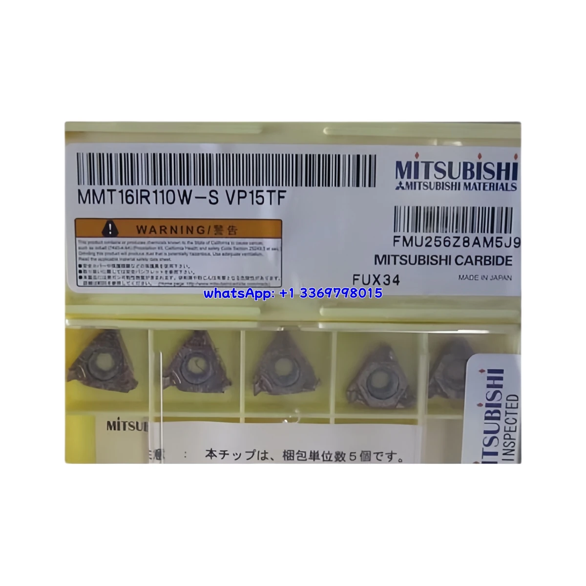 

100% Original MMT16IR110/140/14/190W-S MMT16IR300TR VP15TF Thread Insert