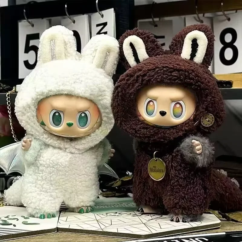 

New Mini plush doll's clothes for high-energy labubu clothing accessories party angel set and big leader set (no doll)