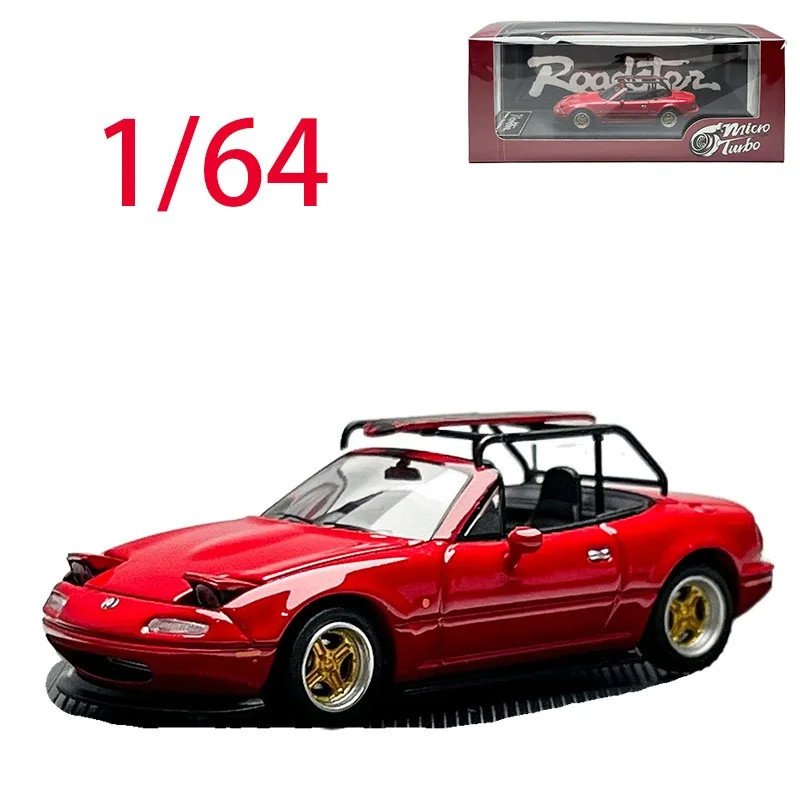 

Micro Turbo литой под давлением масштаб 1/34, модель автомобиля из сплава Mazda Mazda MX5, игровые транспортные средства, игрушки для мальчиков, коллекция оригинальных коробок