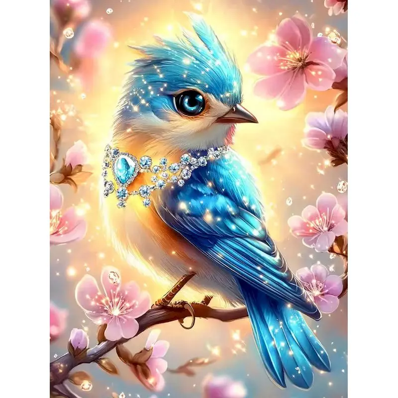 

GATYZTORY Birds Painting By Numbers Wall Art Picture Diy Idea Animal Number Painting Unique Gift Decorative Paintings