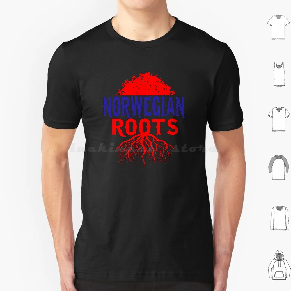 Norwegian-Norway Patriot Gift T Shirt Big Size 100% Cotton Norway Mythology Norwegian Constitution Day Norwegian Nordic Viking