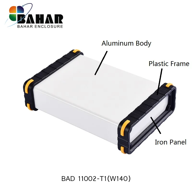 Bahar Aluminum Enclosure Wire Junction Box Instrument Shell Battery Box Model BAD11002 DIY conflux case Electronics Project box