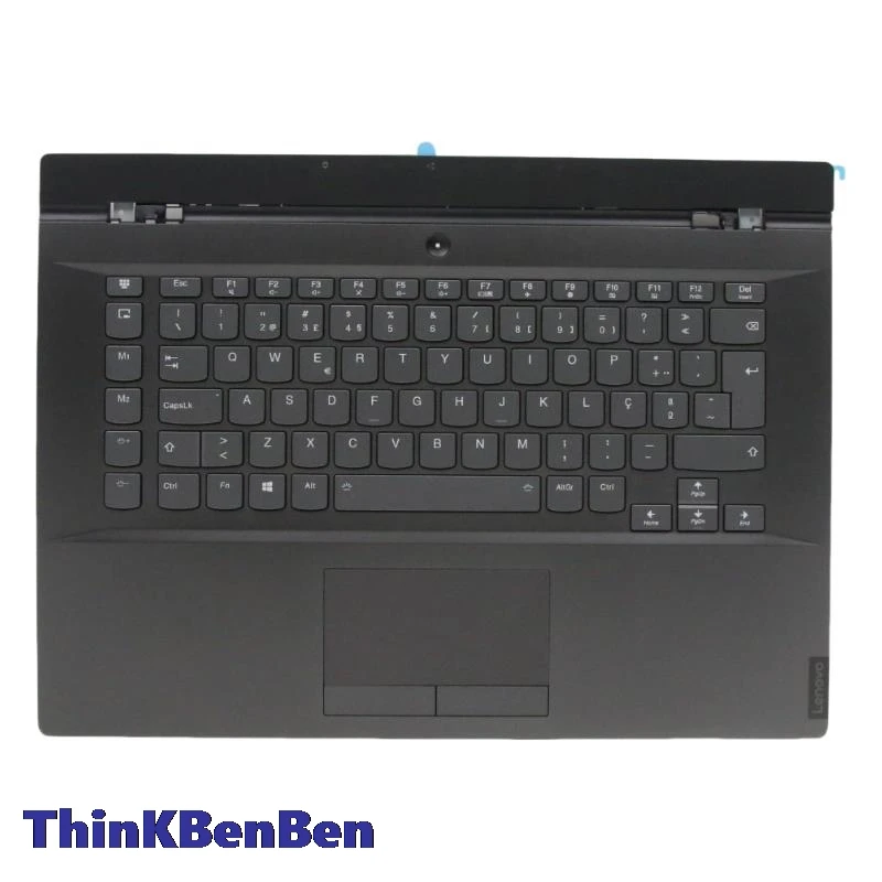 

PT Portuguese Black Keyboard Upper Case Palmrest Shell Cover For Lenovo Legion Y740 15 15ICHg 15IRH g 5CB0S16434