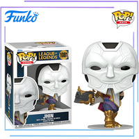 Genuine Edition FUNKO POP《League of Legends》Khada Jhin Anime Figure Desktop Decoration Ornament Model Toys Collectible Model