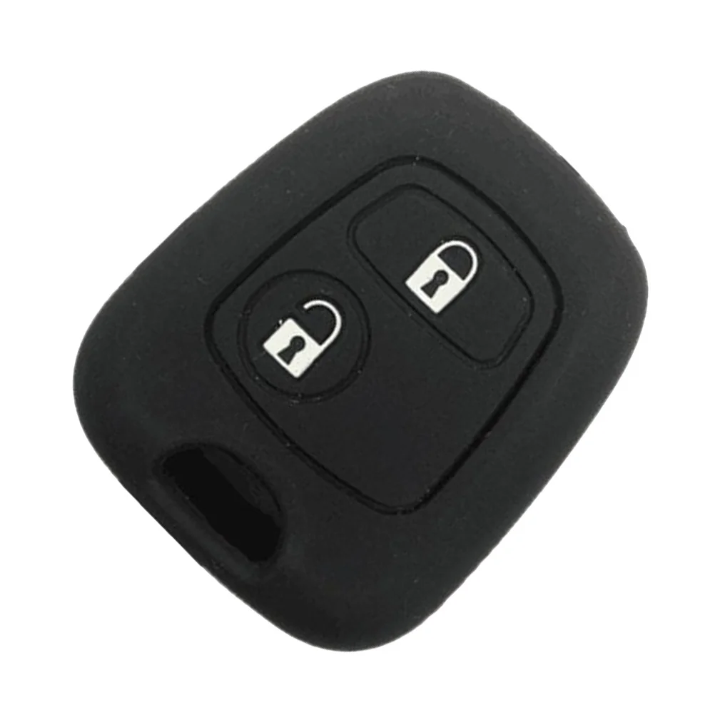 

Blue Silicone Key Container Organize Pockets Protect Car Keys Scratch Collision Resistant Eco Friendly Water Washable