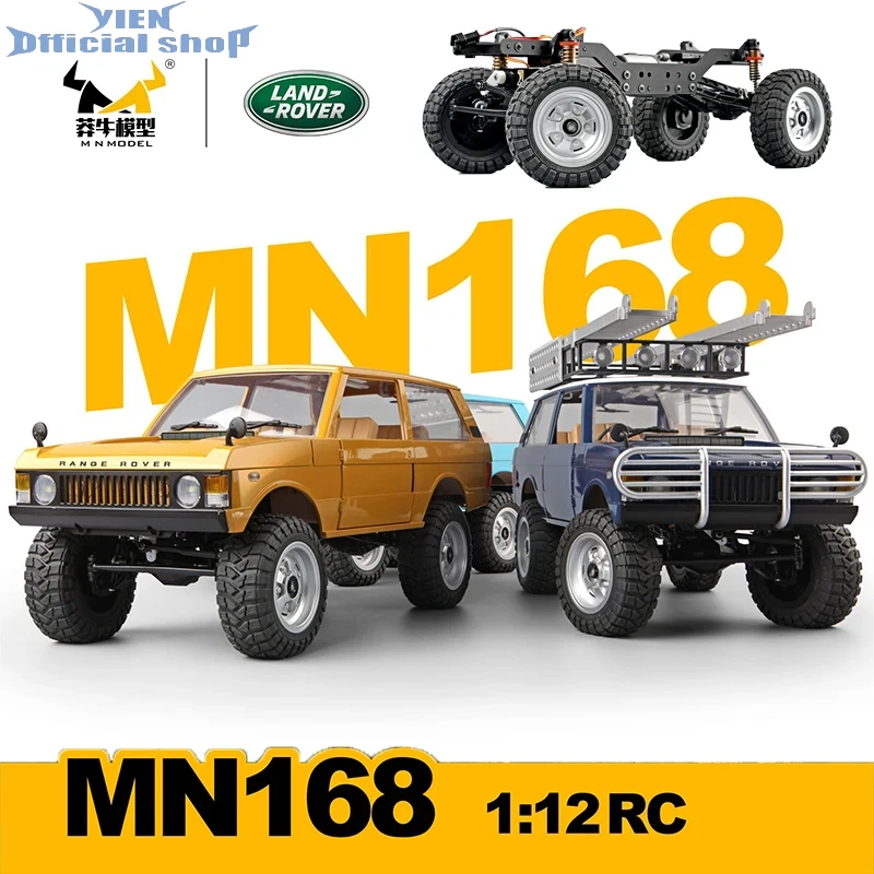 

MN168 New 1:12 First Generation Range Rover Rc Remote Control Vehicle All Terrain Crossing Climbing Vehicle with Door Bridge