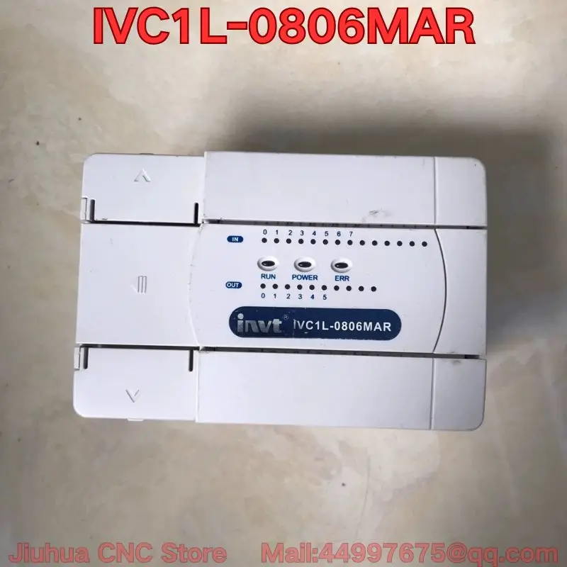

Подержанный функциональный тест контроллера ПЛК IVC1L-0806MAR обычно