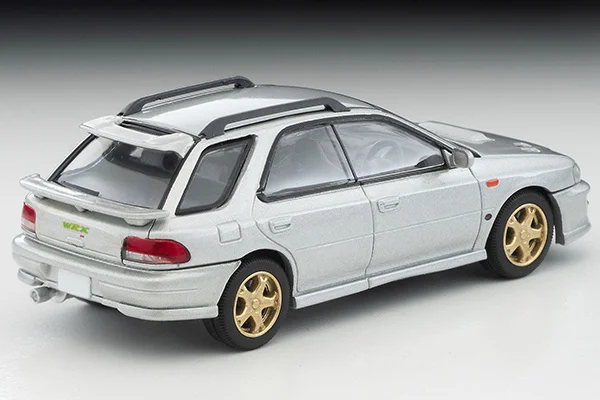 2403 Tomytec Tomica TLV 1/64  LV-N281c IMPREZA WRX STi  Silver Die-cast alloy car model collection display gift