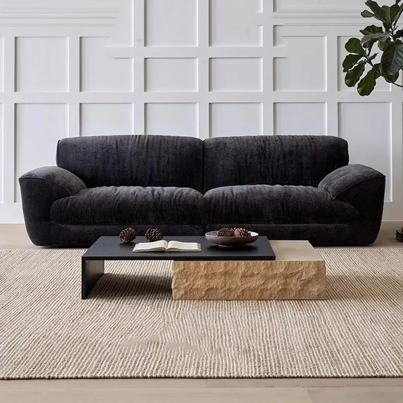 

Роскошный деревянный журнальный столик, прямоугольный нейтральный современный элегантный сервис, большой журнальный столик, модный дизайн, украшение для дома Mesas Bajas