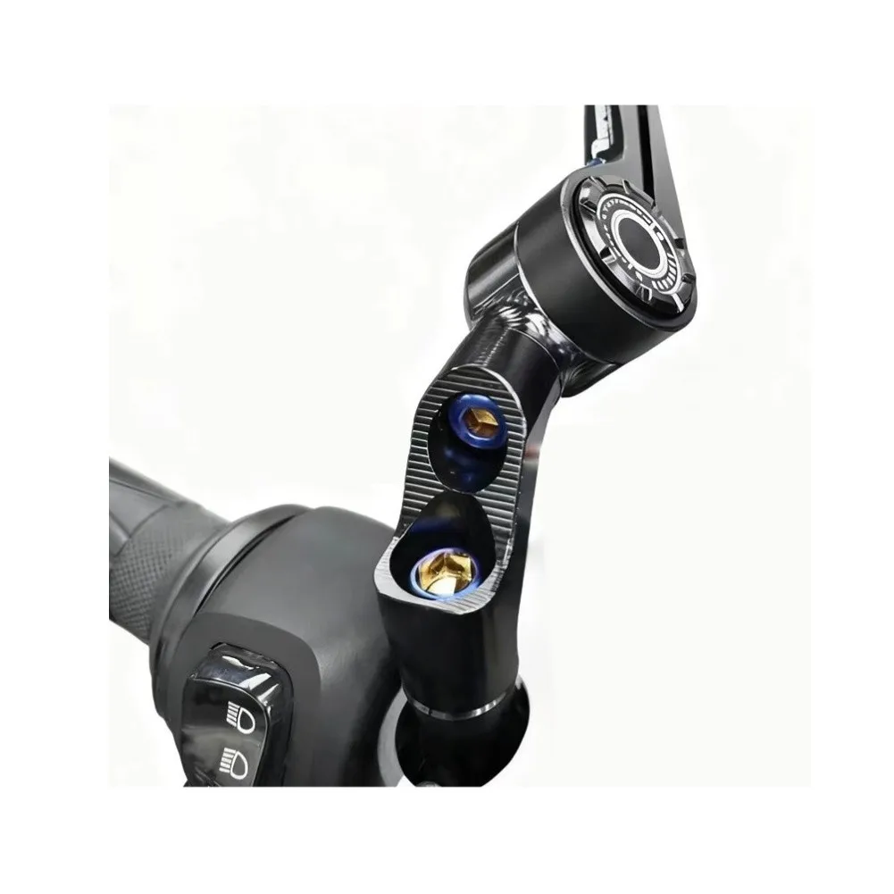 

Адаптер для крепления зеркала на руль мотоцикла, замена крепления зеркала заднего вида, совместим с большинством типов мотоциклов и электровелосипедов.