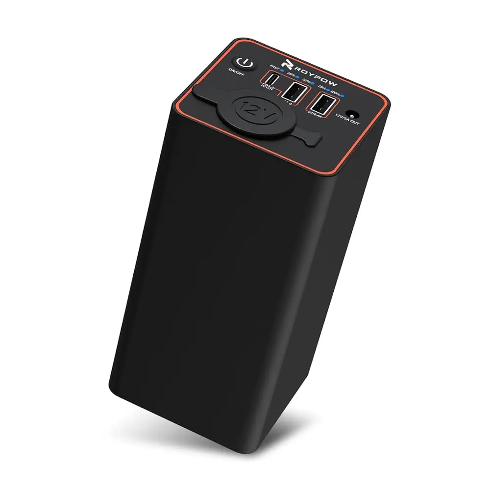 

Free Shipping30W PD Portable Charger with 12V/10A Cigarette Lighter Socket, 86.58Wh USB C Laptop Power Bank, 18W QC& 12V DC Exte