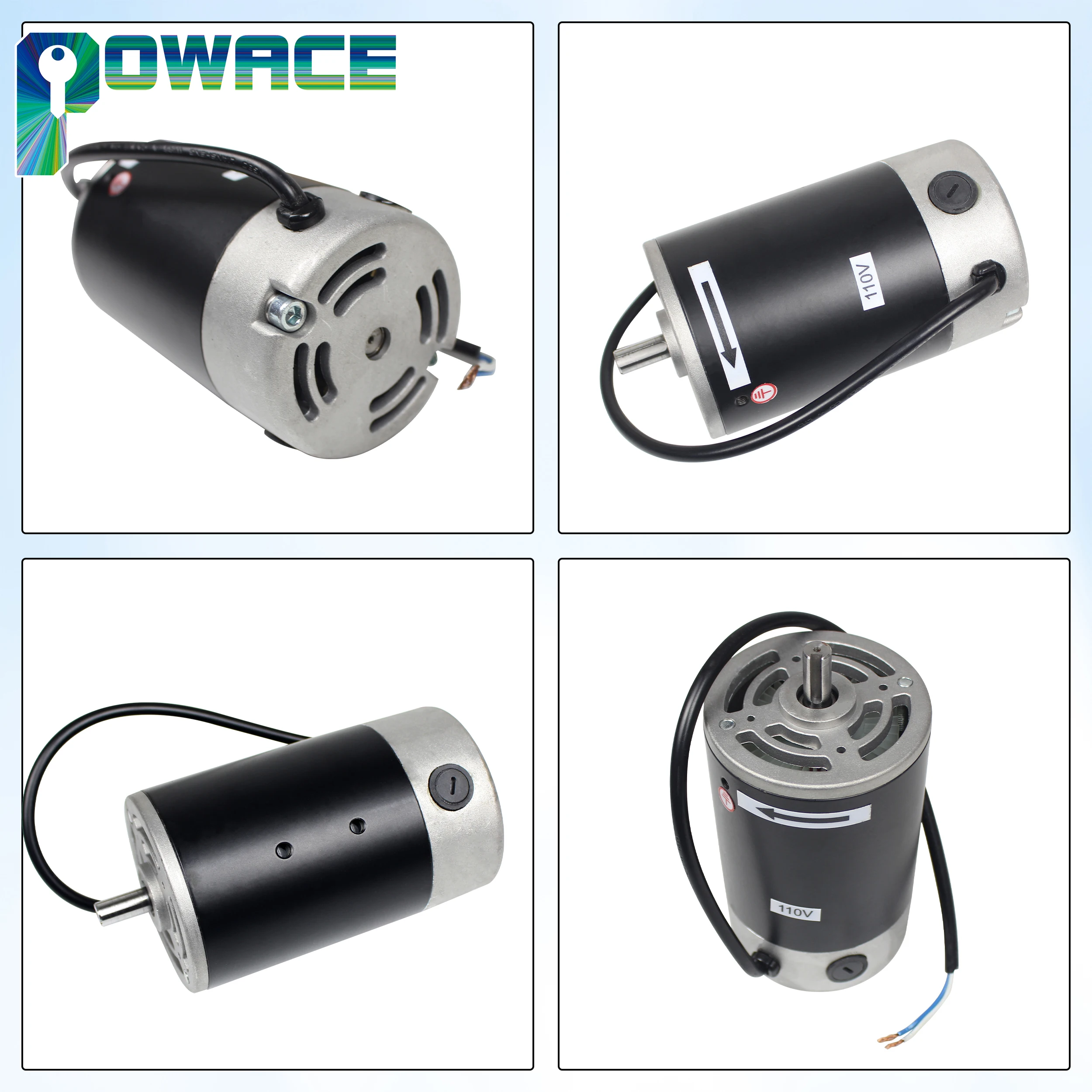 DC 550W Mini Lathe Motor Brushed For CJ 0618 Lathe Machine Part Accessories Tool