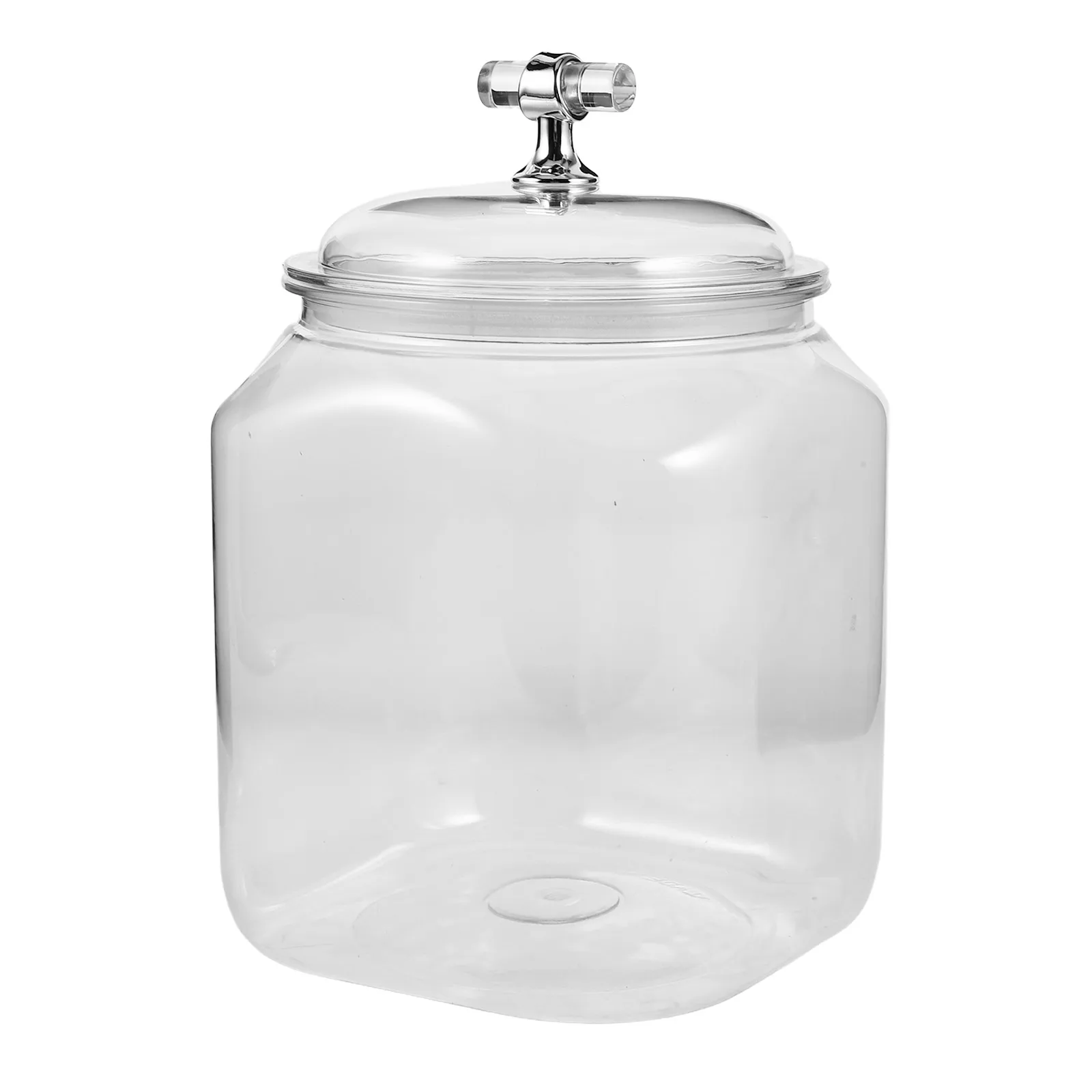 

1pcs Kitchen Storage Airtight Transparent Large Capacity Plastic Container For Sugar Coffee Tea Flour Dry Goods Organization