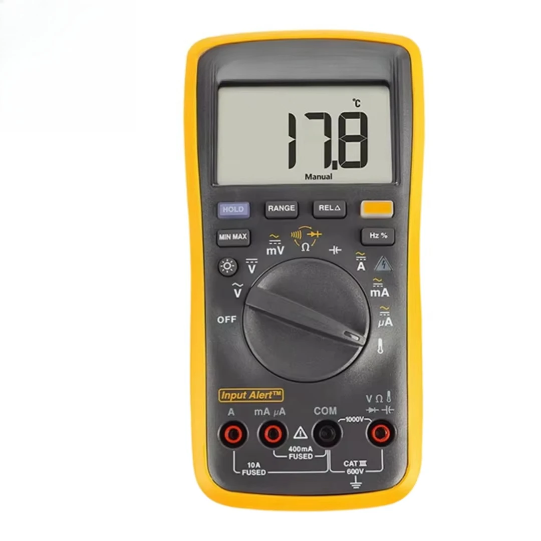 For Multimeter Digital LCD Fully Automatic High-Precision Smart 17B Max Burn-Proof Universal 15B 400A Max AC Current Three