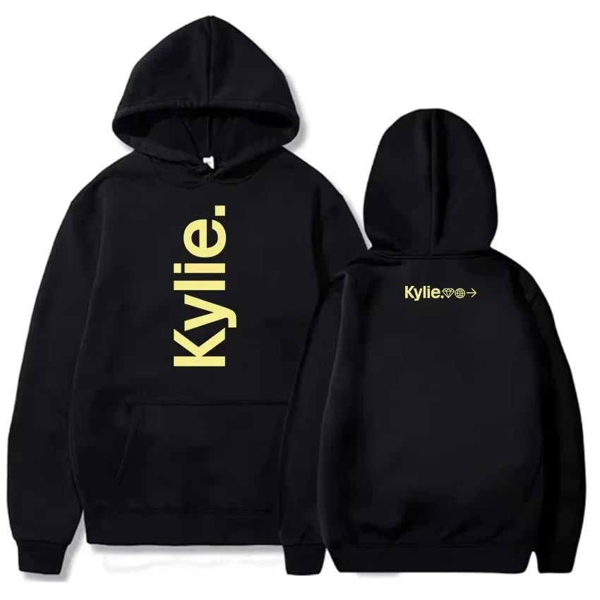

2026 New Tour Hoodies Kylie Minogue Singer Printing Sweatshirt Women Men Clothing Loose Autumn Fleece Hooded Pullovers Male