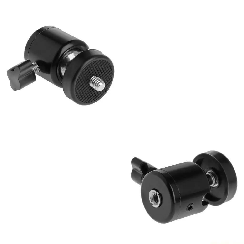 

F62C 1/4" Hot Shoe Mini Ball for Head Flash Bracket Holder Mount Screw For Camera