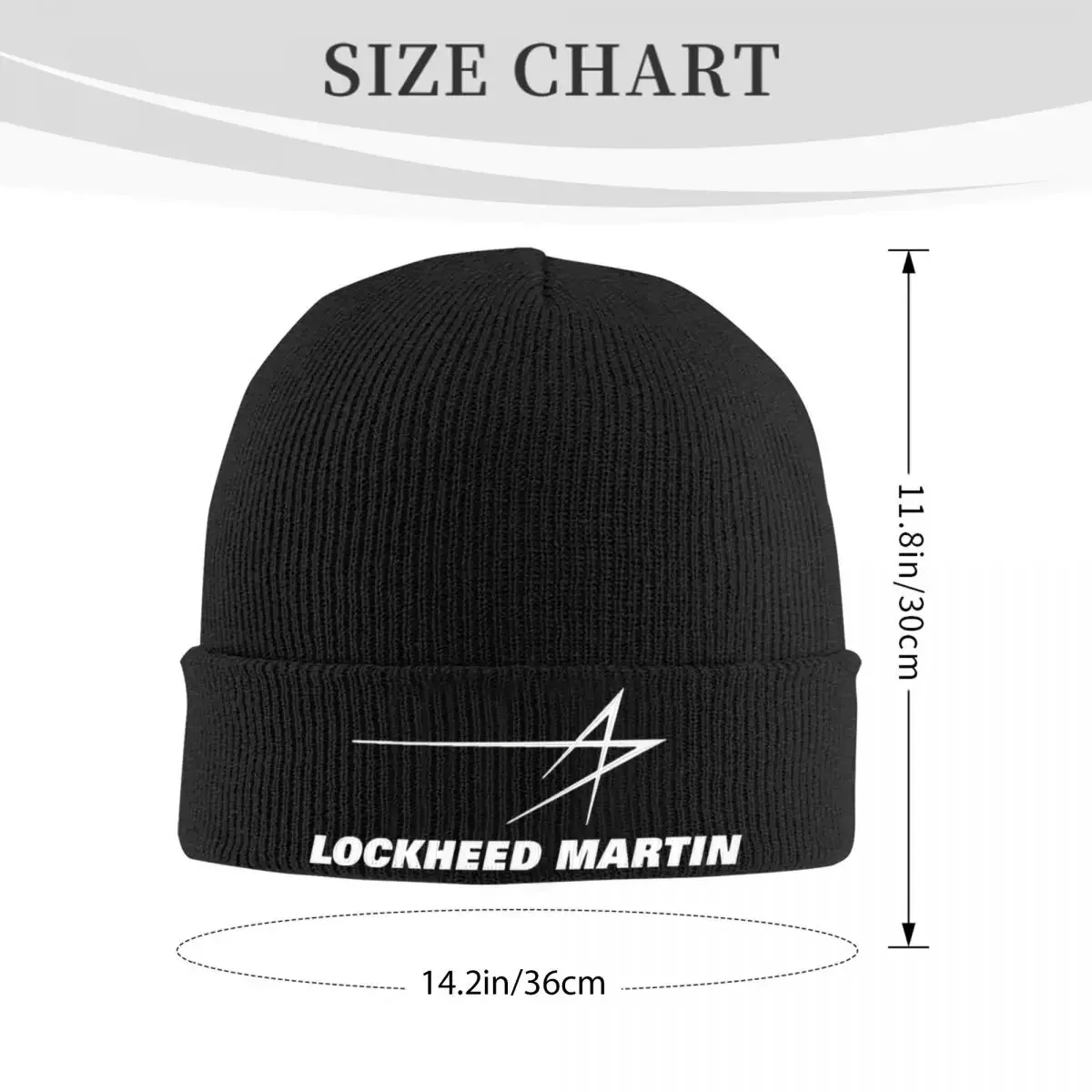 Lockheed Martin Knitted Hat Beanie Autumn Winter Hat Warm Street Cap Men Women