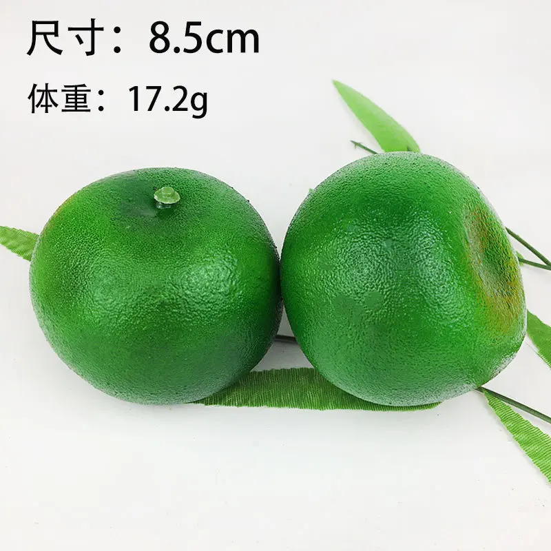 5 قطعة الفواكه وهمية البرتقال الاصطناعي DIY بها بنفسك الفواكه الاصطناعية رياض الأطفال البلاستيك وهمية الفاكهة ديكور المنزل الزفاف التصوير الفوتوغرافي #6