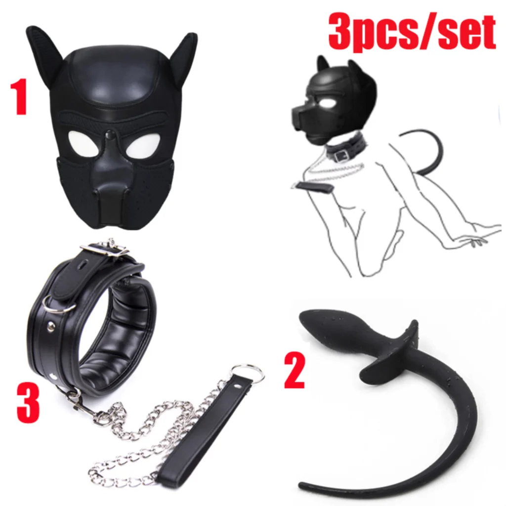 Sexe Bed Gadgets Gag Slaves Bondage Extreme Fetish Toys 2024 Gay Sex Games Femdom Erotic Accessories Masque Sexy Gode Dog Mask