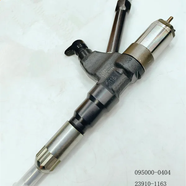 고성능 연료 인젝터 095000 -0404 HINO P11C용 커먼 레일 인젝터 23910-1163