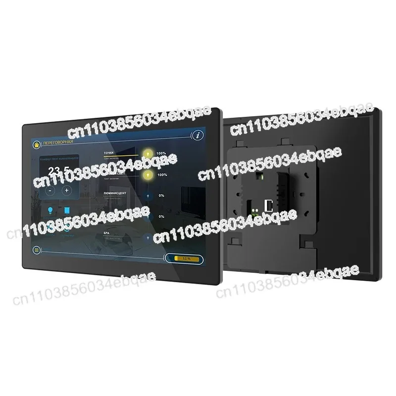 

Smart Home Flush Mount 10 Inch Plastic Case PoE RS485 Android Touchscreen Control Wall Panel