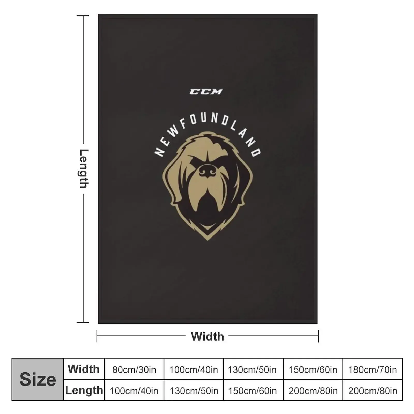 Best Selling - Newfoundland Growlers Merchandise Essential T-Shirt Throw Blanket Furrys Nap Blankets