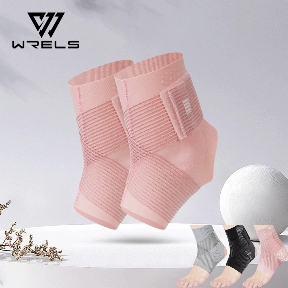 1PC Professional Ankle Brace Anti Sprain Ankles Cycling Running Ankle Guard Adjustable Summer Thin Outdoor Sport Ankle Guard