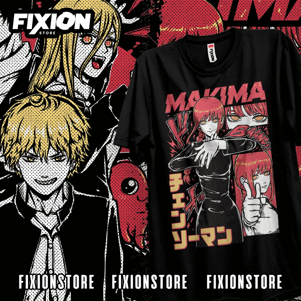 T-shirt For Anime ChainsawMan – Especial Octubre #1 (negro) Mange Tee