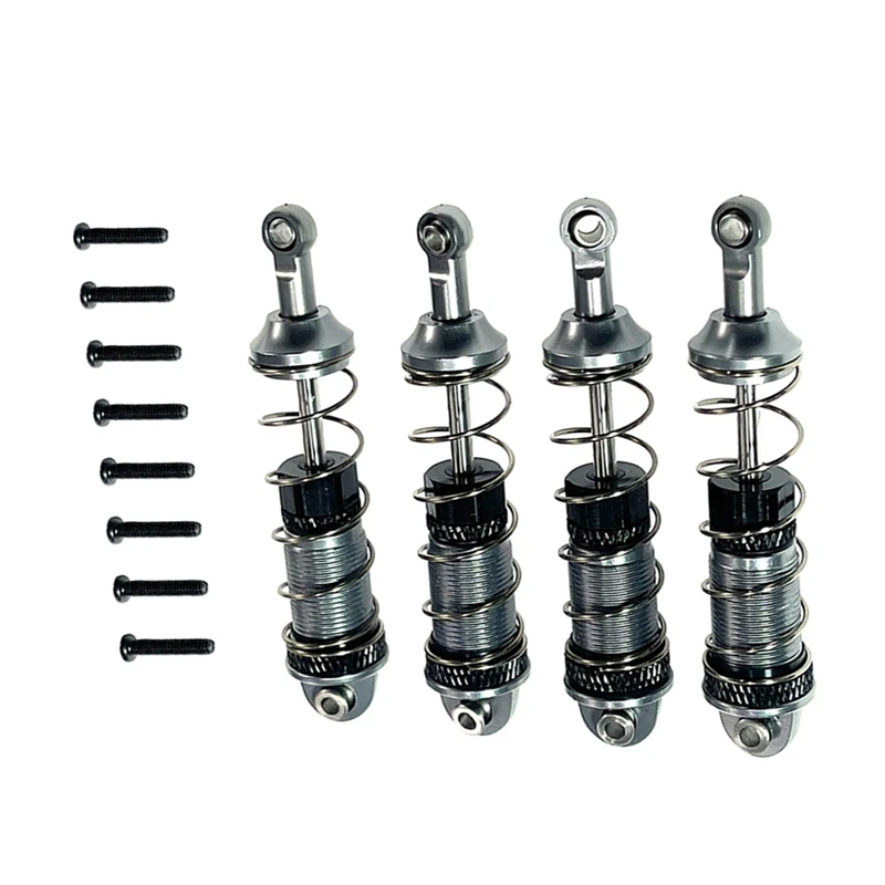 Smart-4 Pz In Lega Anteriore Posteriore Ammortizzatore Olio Per MJX 16207 16208 16209 16210 H16 H16BM 1/16 RC Auto Aggiornamenti Parti