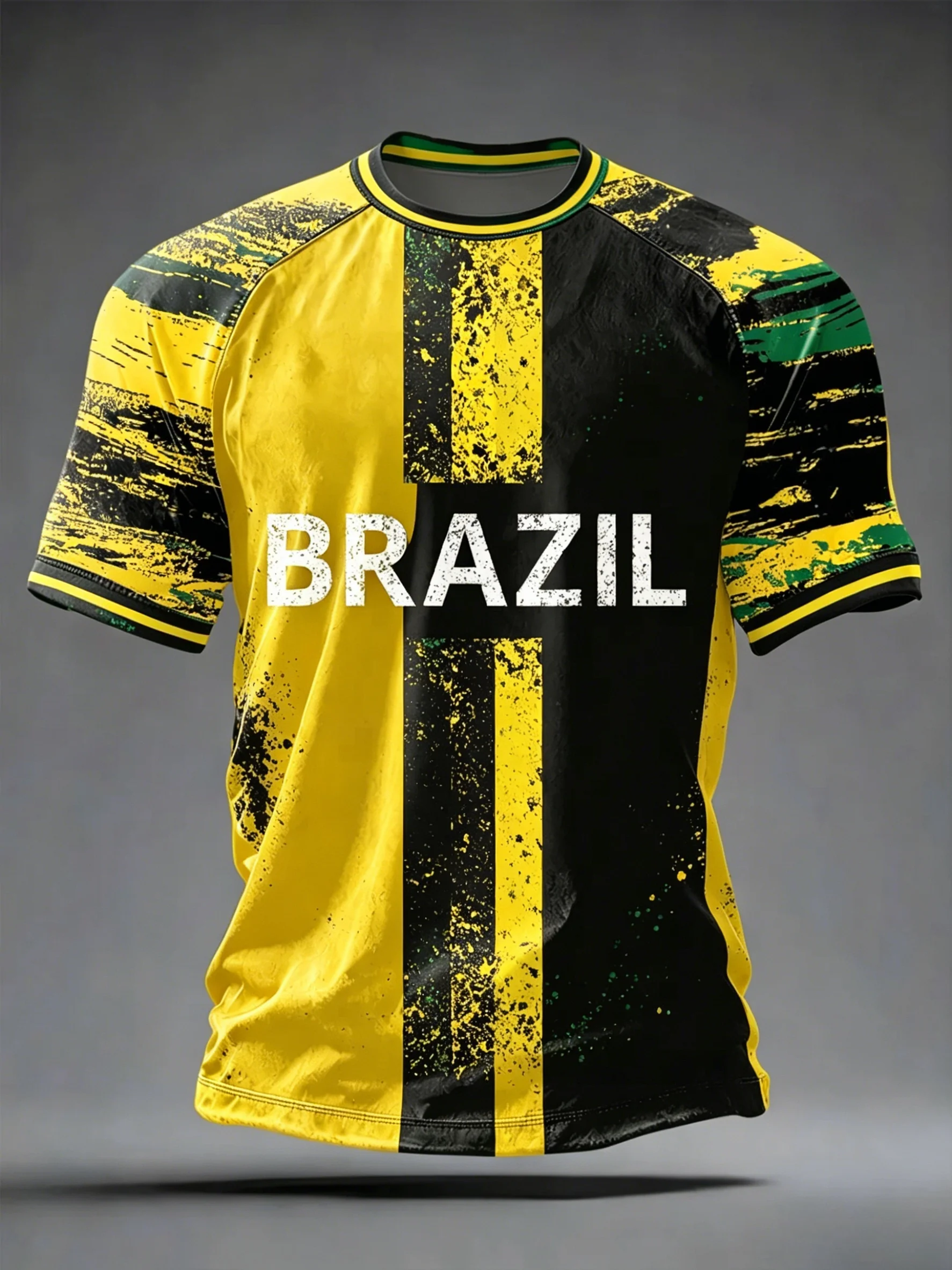 Brazil National Flag Print Men - огляд і ціна Street Fashion Brazil