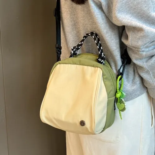 

Новая мини-сумка-рюкзак 2026: японский городской рюкзак-ракушка через плечо для женщин