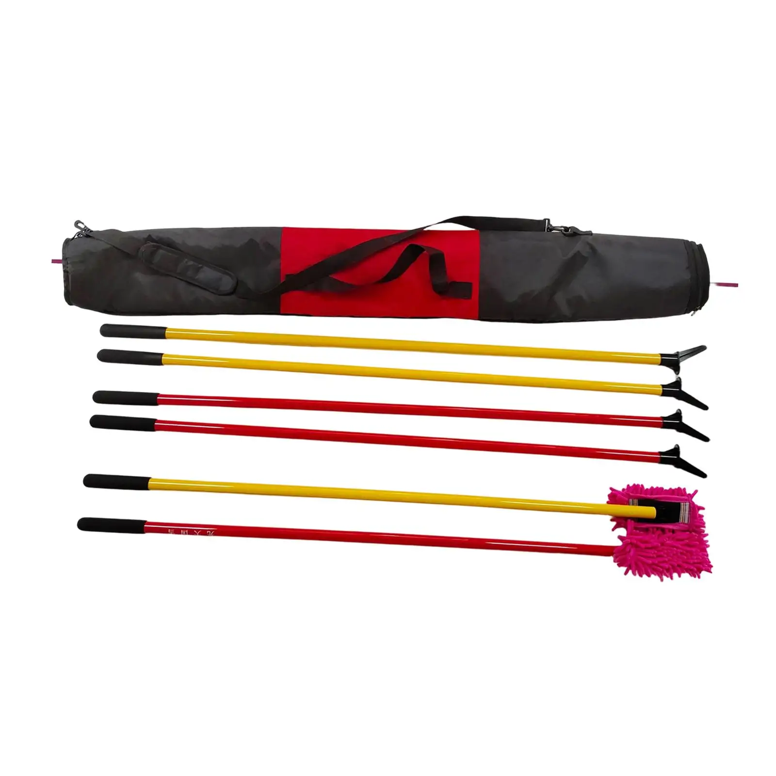 

Pushers Equipment Portable Indoor Fun Educational for Kids Adults with Carry Bag Convenient Sticks