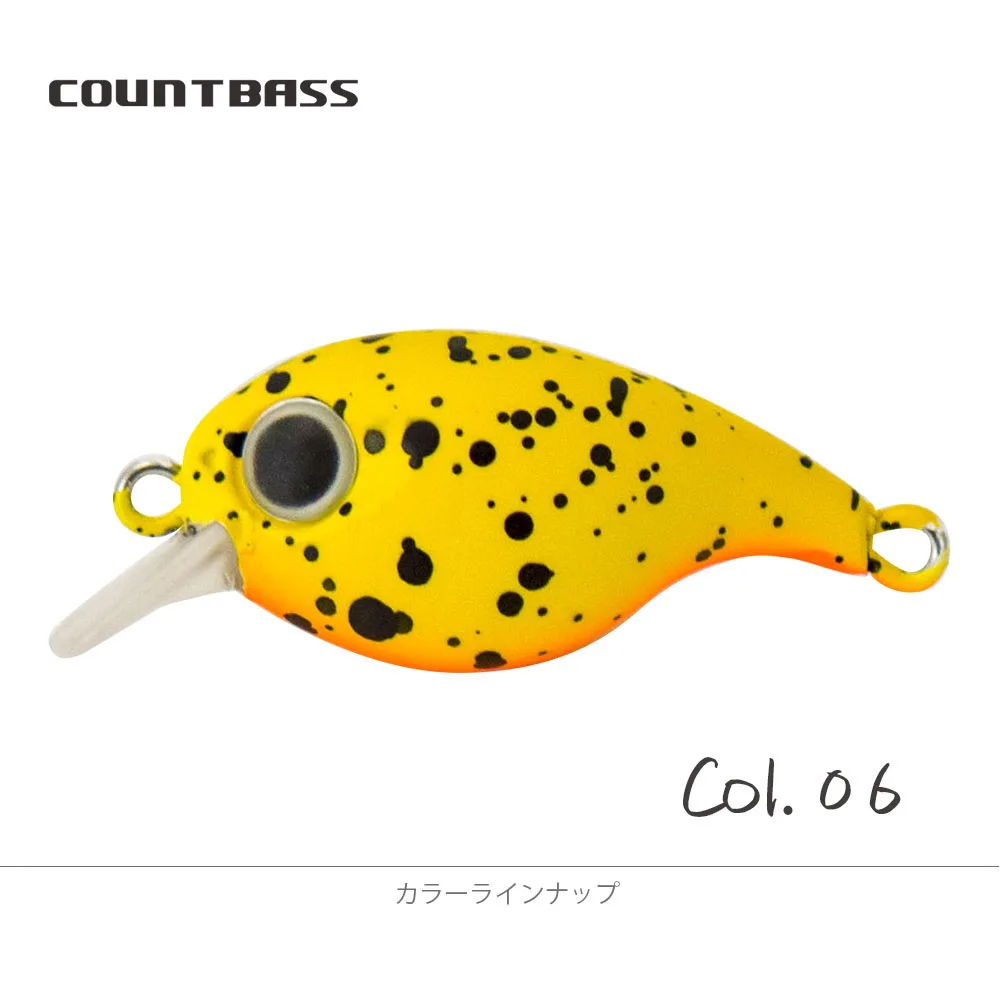 COUNTBASS 28mm 1-1/8" 1,7g 1/16 oz. Schwimmende Wobbler, Forellenangeln, Kunststoff, harter Köder, Köder, Wobbler, Barsch, Leurre-Anglerköder – Detail 18
