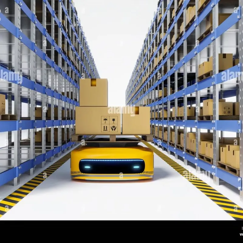 Agv Automated Warehouse Robotic Logistics Automatische industrielle Logistik Robotics Agv Robotic