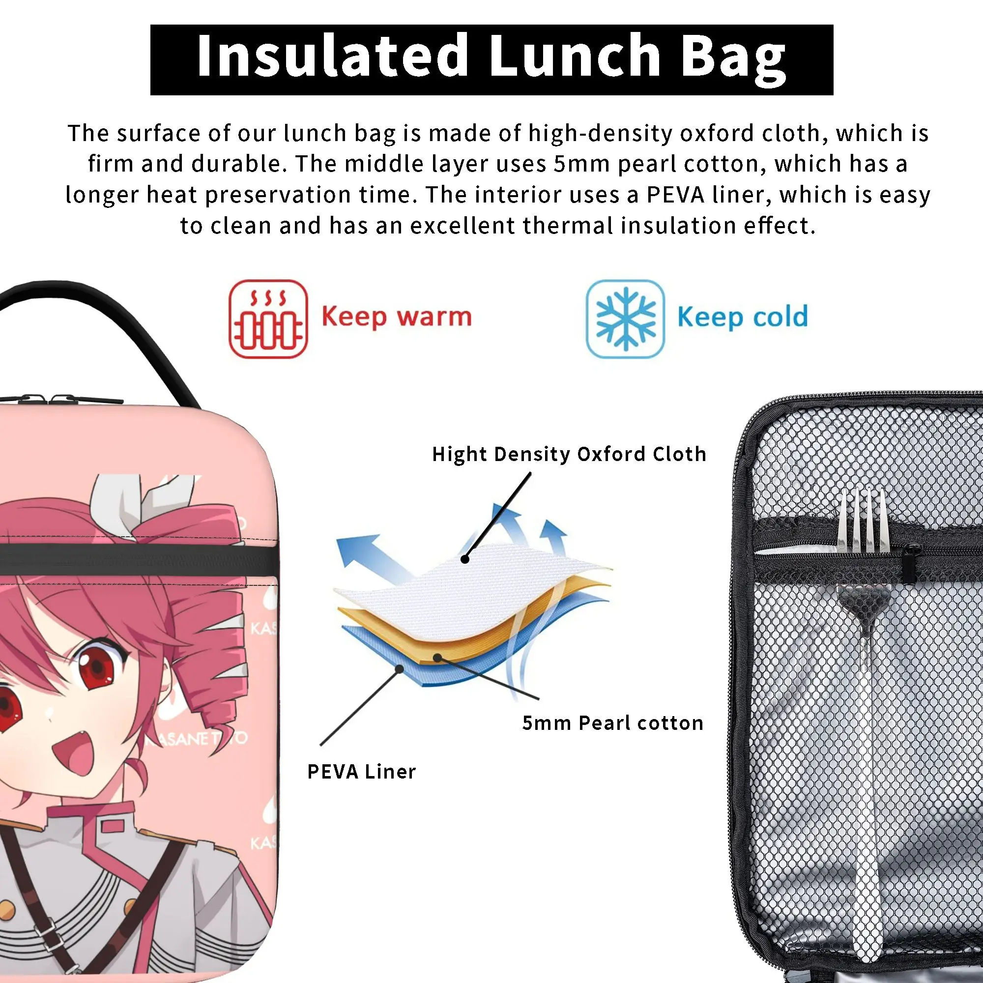 Kawaii Kasane Teto geïsoleerde - Food Storage Keep Warm recensie en prijs
