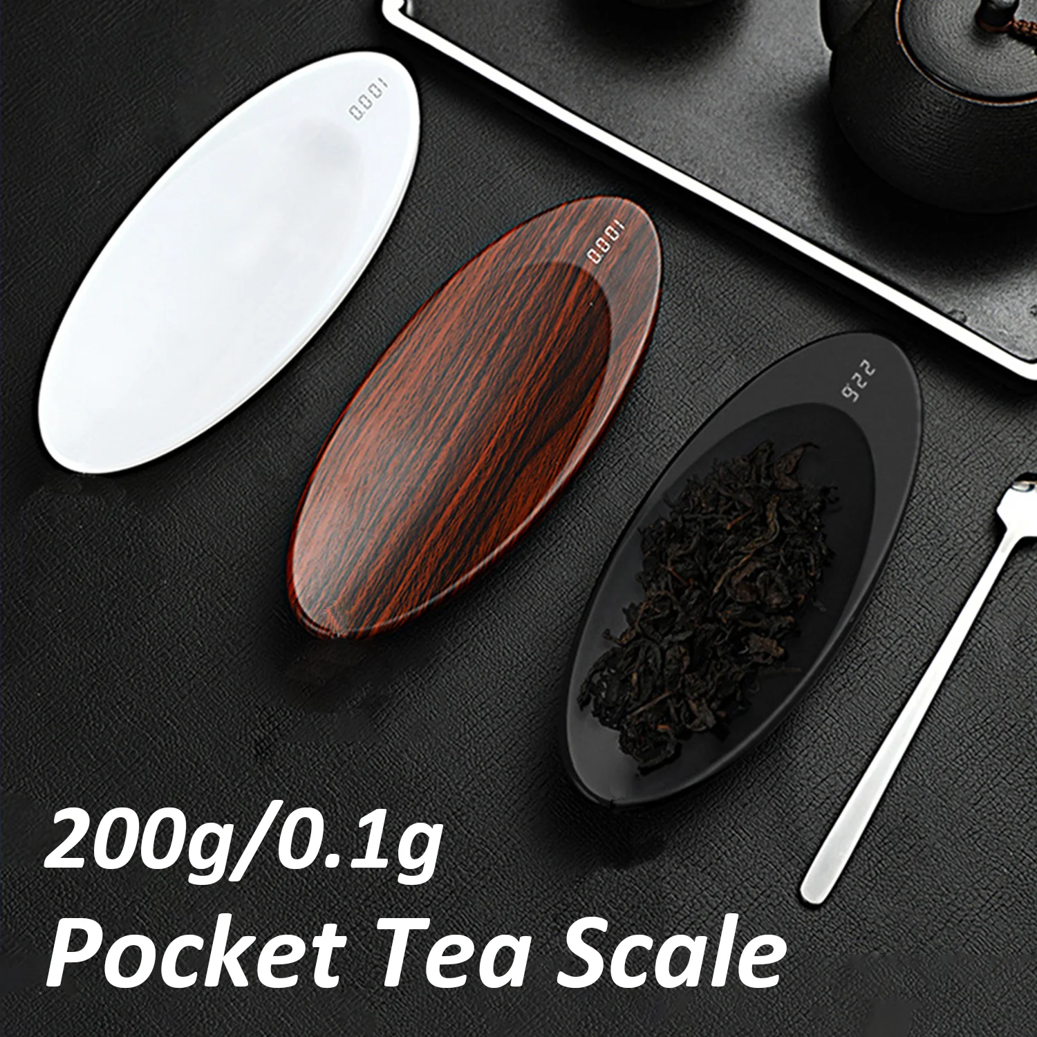 

Pocket Scale Digital Kitchen Scale 200g /0.1g Electronic Scales for Jewelry Tea Food Snacks Baking High-precision Weighing Tools