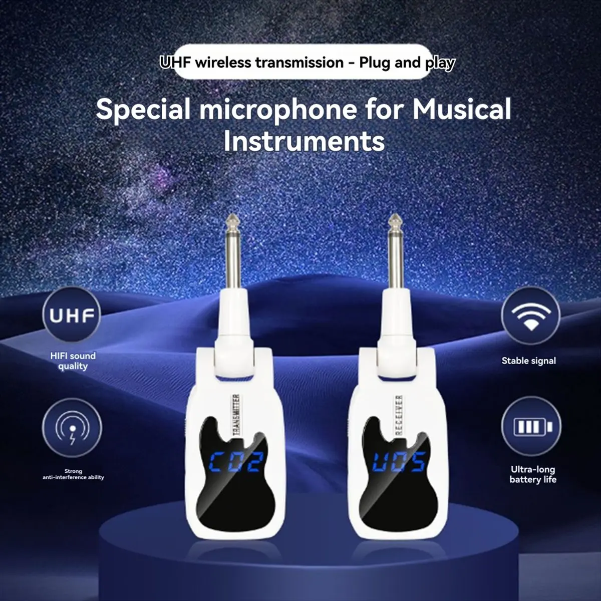 ad10-microphone-sans-fil-pour-instruments-microphone-pour-violon-saxophone-emetteur-recepteur-sans-fil-u-band-blanc