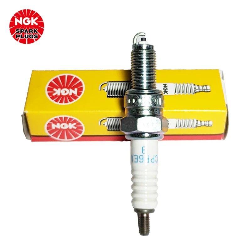 NGK motorcycle spark plug CPR6EA-9 6899 for Honda Hauzu Suzuki Yamaha 125(1pcs)