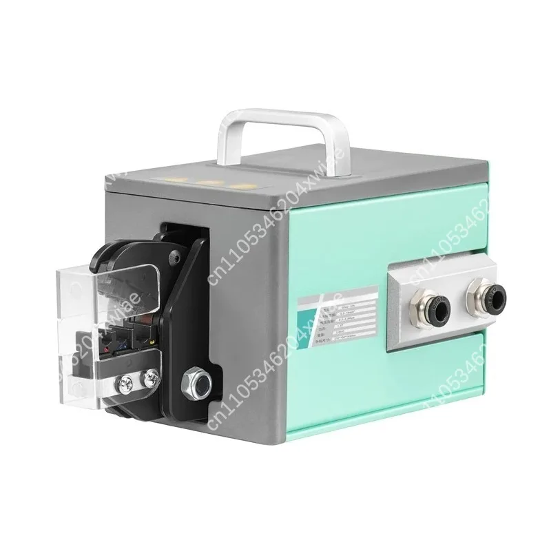10A Pneumatic Wire Crimper, Air Compression Terminal Tool, Electric Pin Crimping Machine for Cable Connector Wiring